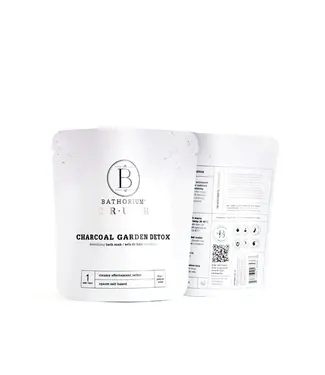 Bathorium Detoxifying Bath Soak Charcoal Garden Detox 120g
