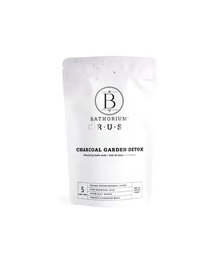 Bathorium Detoxifying Bath Soak Charcoal Garden Detox 600g
