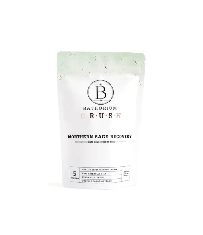 Bathorium Rejuvenating Bath Soak Northern Sage Recovery 600g