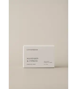 LoveFresh everyday Soap Mandarin & Cypress