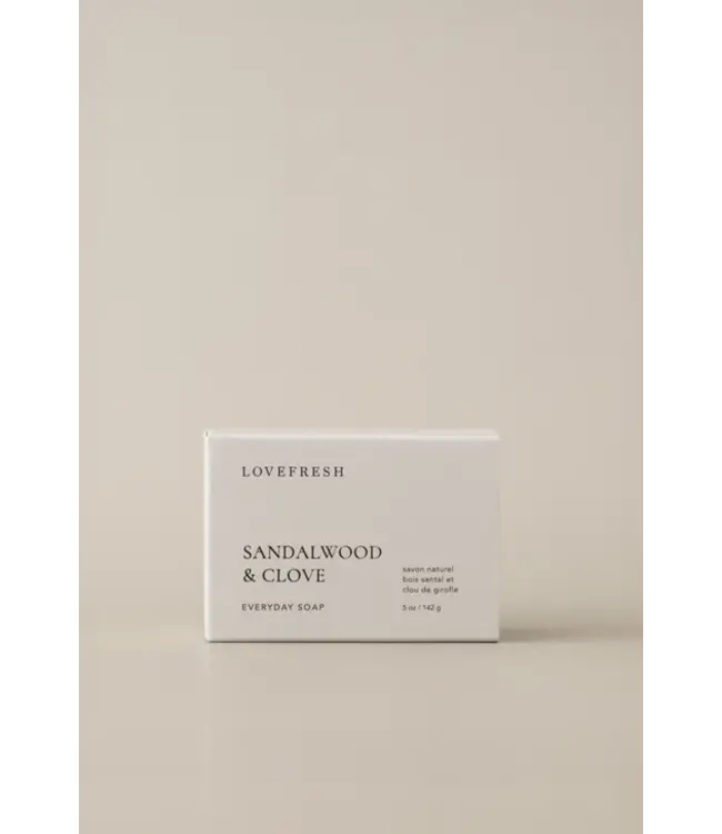 LoveFresh Everyday Soap Sandalwood & Clove
