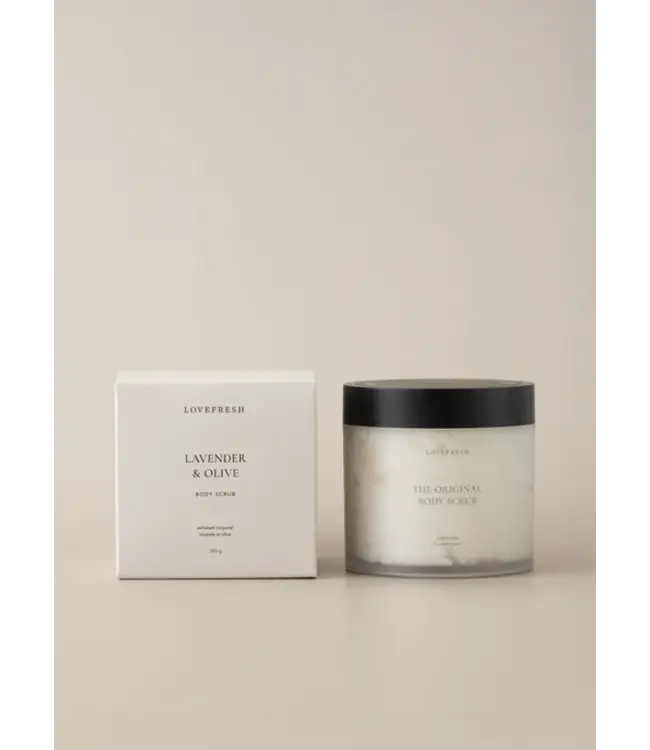 LoveFresh Body Scrub Olive & Lavender