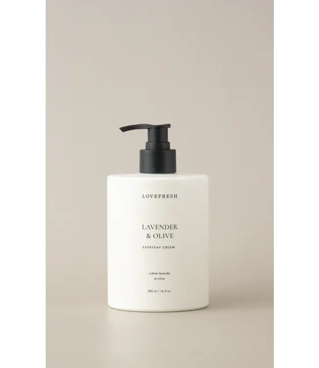 LoveFresh Everyday Cream Lavender & Olive