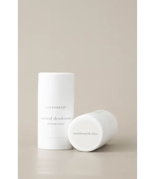 LoveFresh Natural Deodorant Sandalwood & Clove