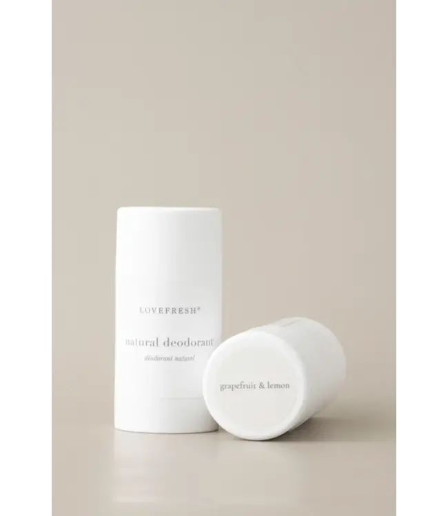 LoveFresh Natural Deodorant Grapefruit & Lemon