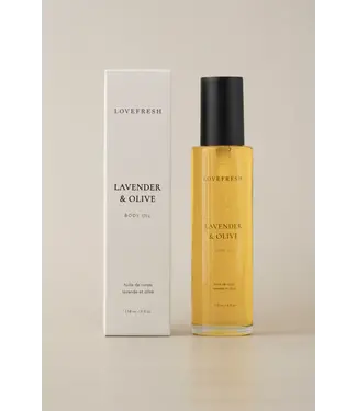 LoveFresh Body Oil Lavender & Olive