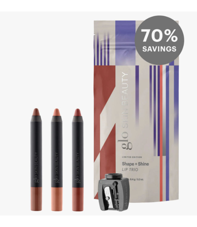 Glo Skin Beauty Shape+Shine Lip Trio