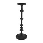 MUDPIE SMALL BLACK METAL CANDLESTICK