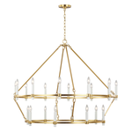 VISUAL COMFORT MARSTON TWO TIER LARGE CHANDELIER