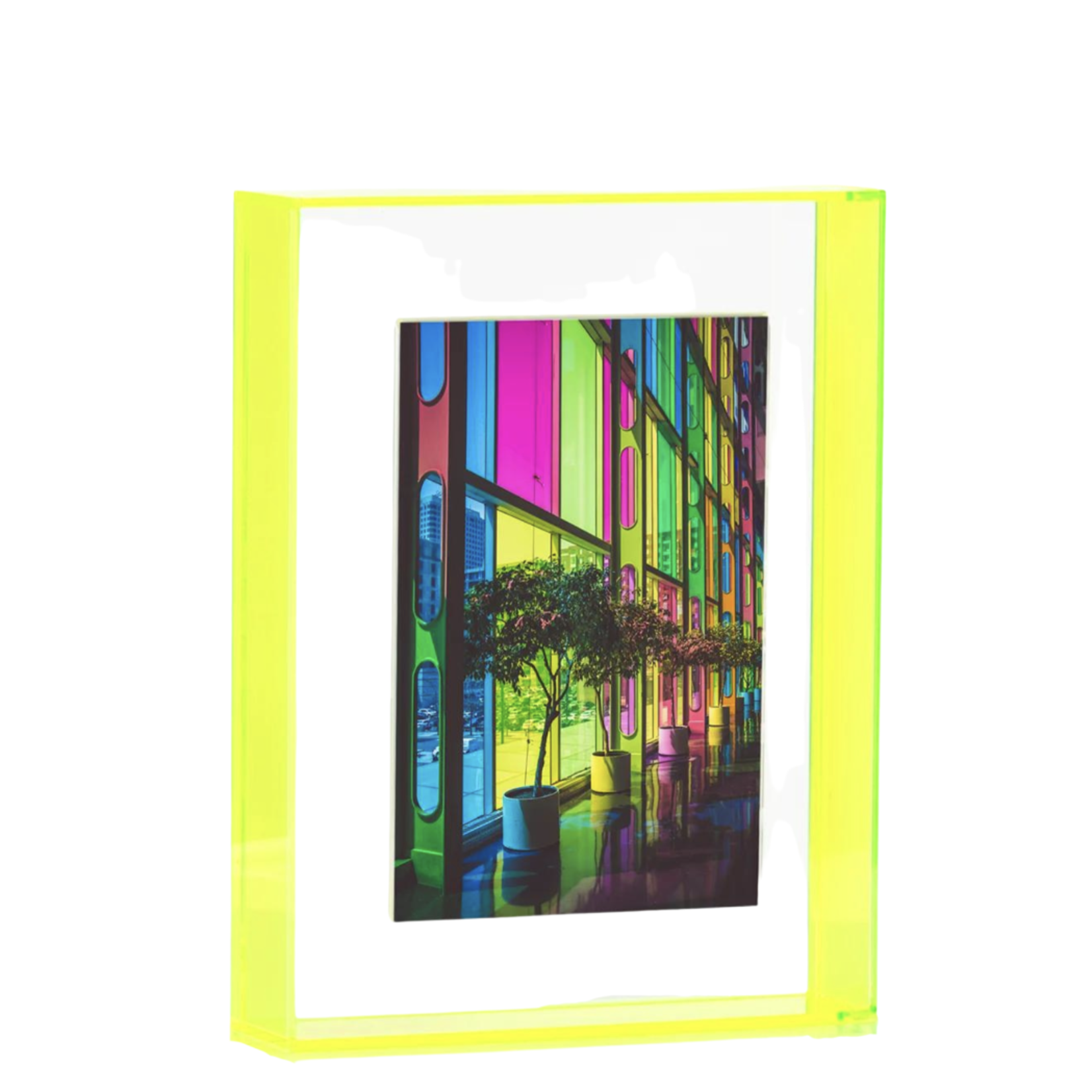 WEXEL ART FLOATING NEON PHOTO FRAMES