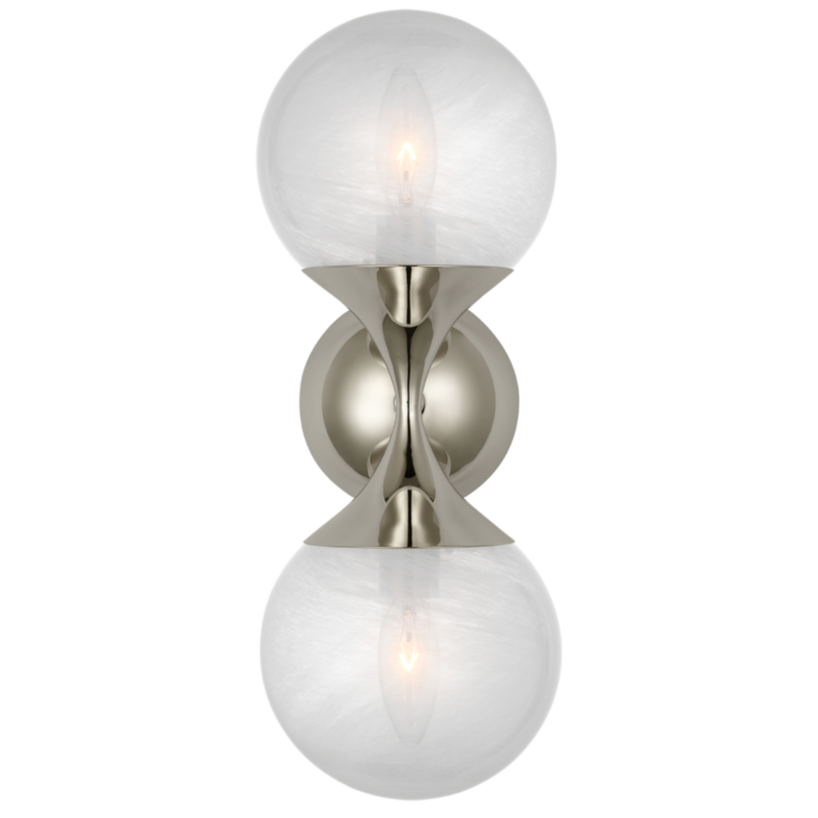 VISUAL COMFORT CRISTOL SMALL DOUBLE SCONCE