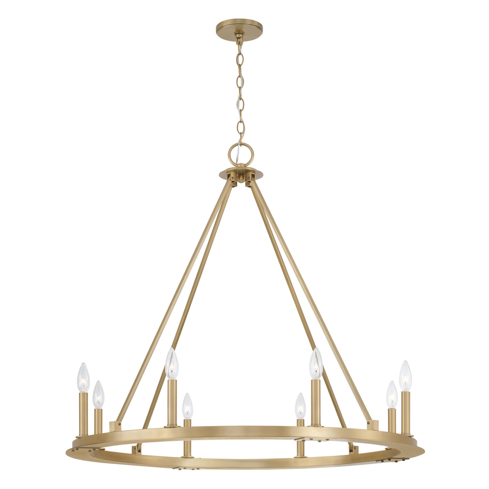 CAPITAL LIGHTING PEARSON 36" 8-LIGHT CHANDELIER