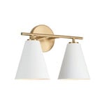 CAPITAL LIGHTING CHARLIE 2-LIGHT VANITY