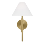 VISUAL COMFORT PORTEAU MEDIUM SCONCE (SATIN BRASS)