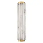 HUDSON VALLEY HILLSIDE LARGE WALL SCONCE (AGED BRASS)