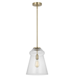 VISUAL COMFORT LORAS PENDANT (SATIN BRASS)