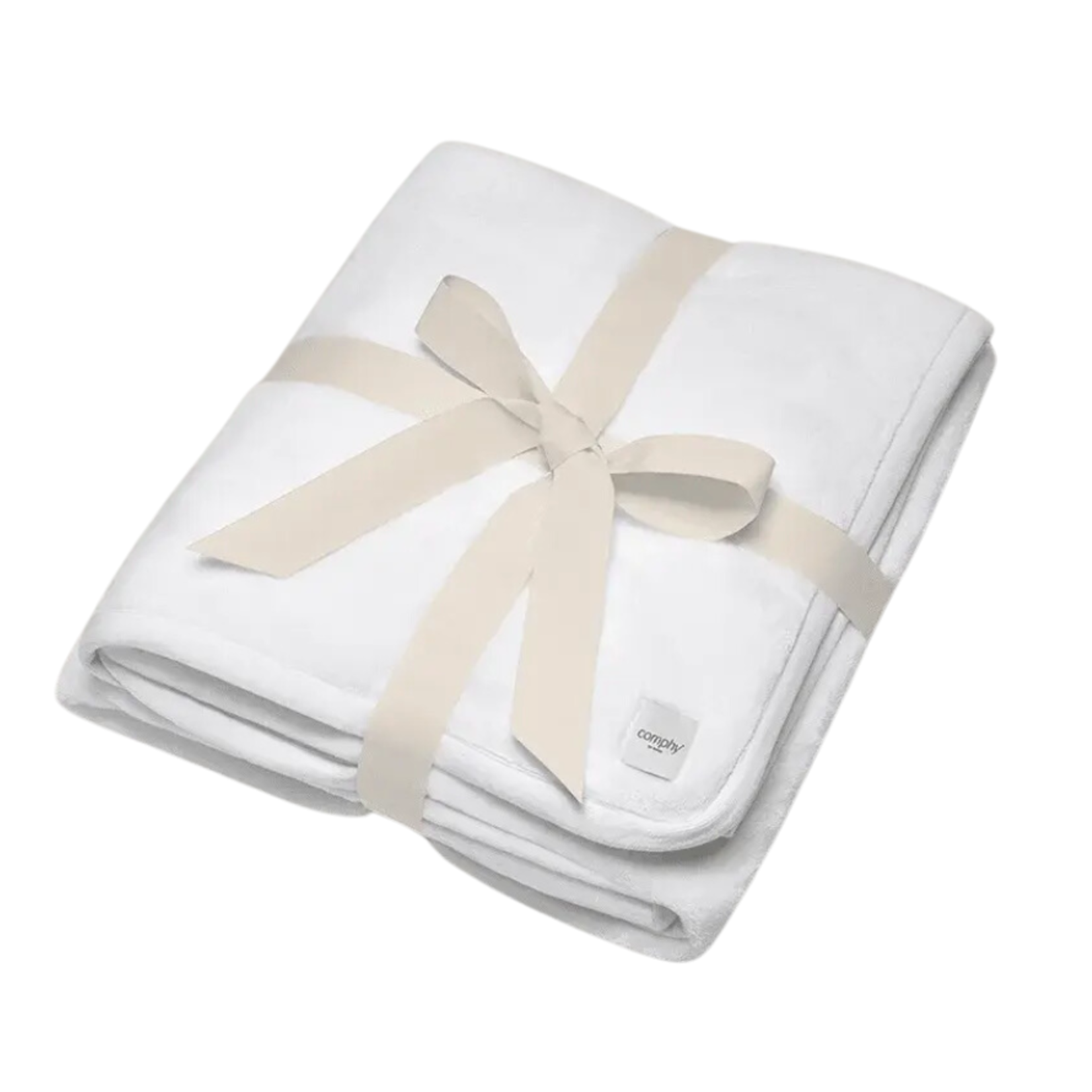 COMPHY COMPHY SOFT BLANKET - THROW - WHITE