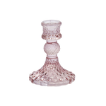 ACCENT DECOR GILLIAN CANDLESTICK (PINK) - SMALL