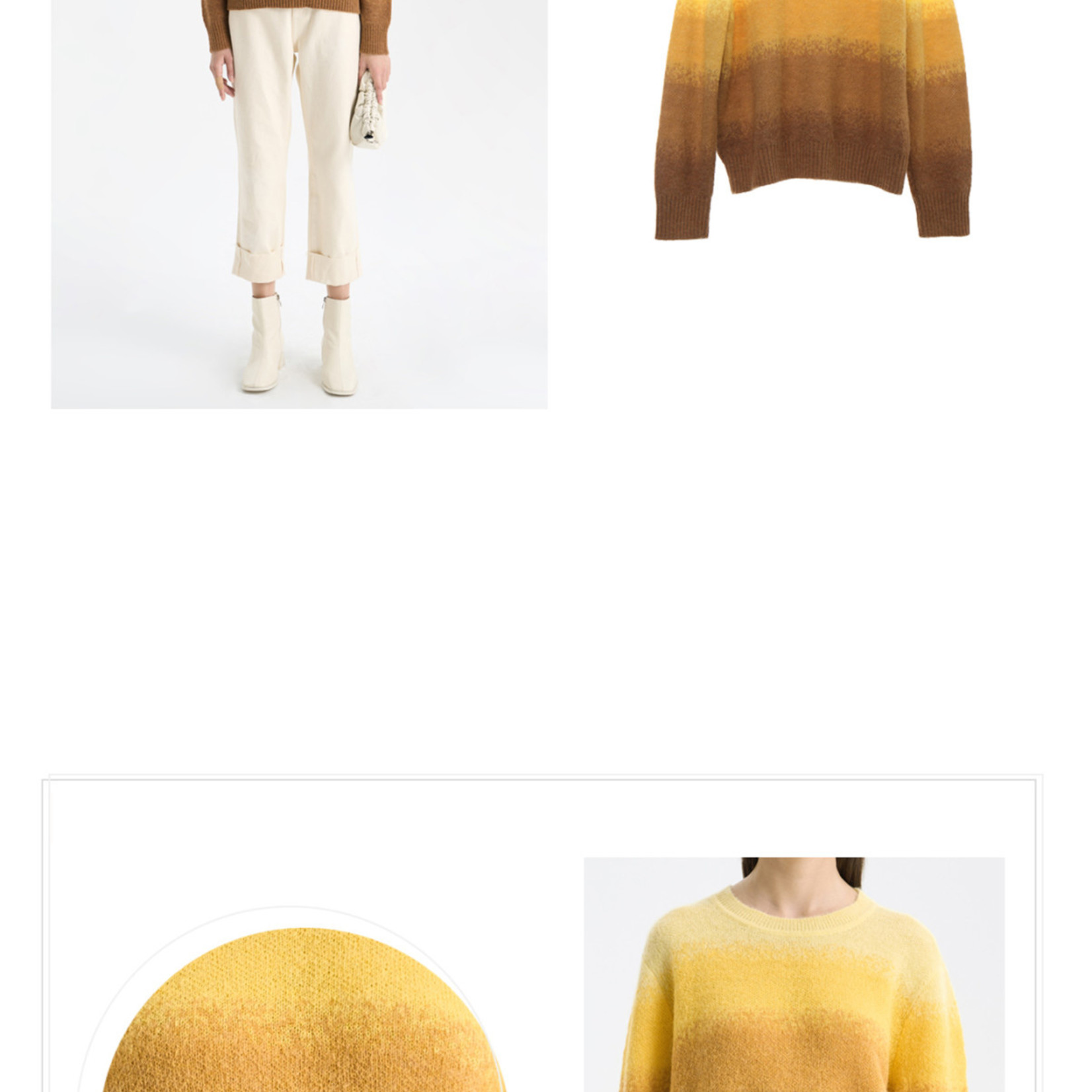 Mirra Masa AiTU MS089J Solar Gradient Sweater