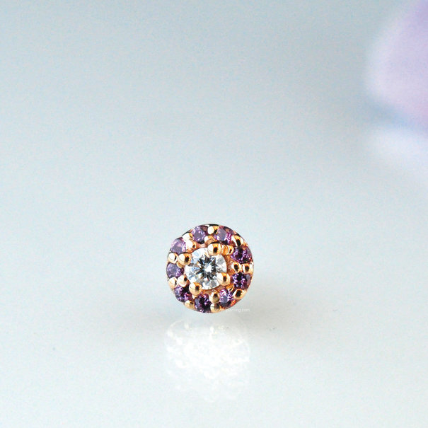 BVLA Altura with Rhodolite | Diamonds
