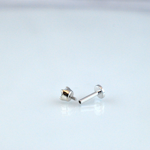 BVLA 16g Gold Threaded Flatback