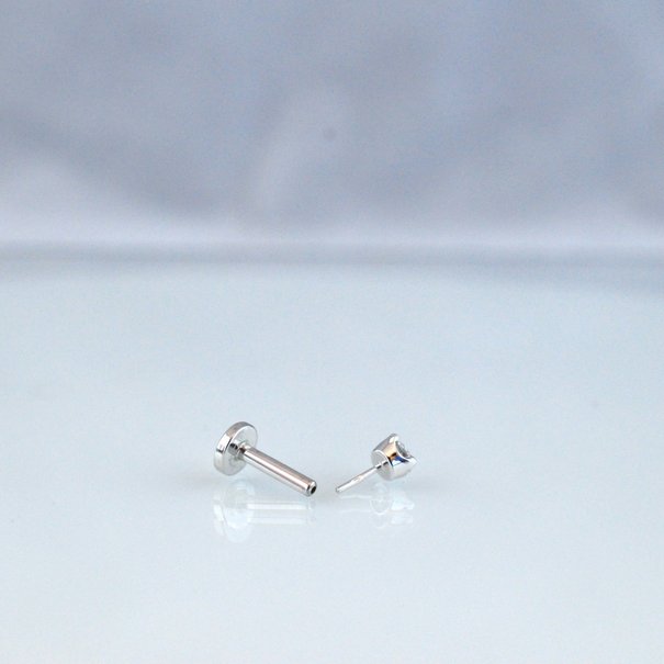 BVLA 16g Gold Threadless Flatback