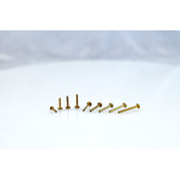 18g Threadless Flatback | 3mm Disc |