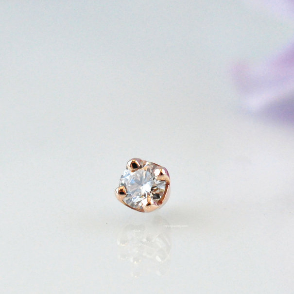 BVLA Prong-set Diamond 3.5mm