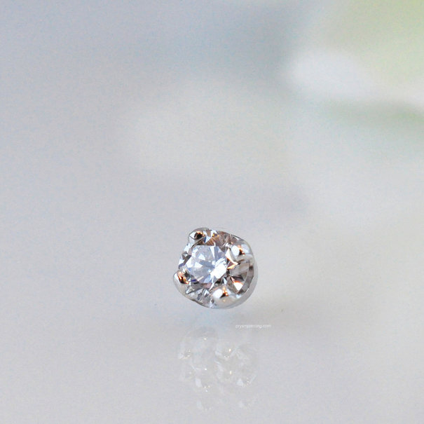 BVLA Prong-set Diamond 3.5mm