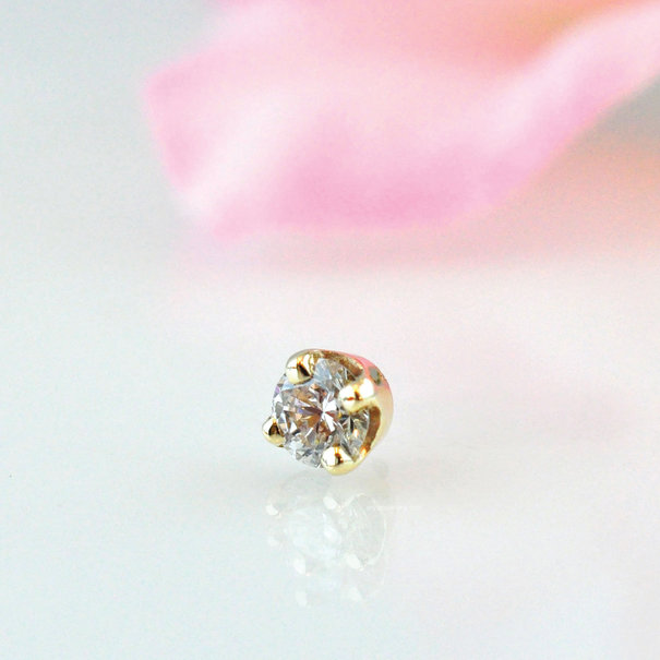 BVLA Prong-set Diamond 3.5mm