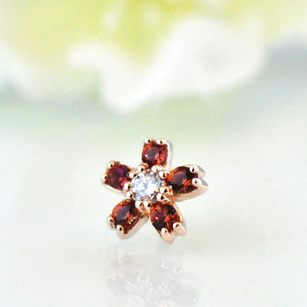 BVLA Cherry Blossom with  Anastasia Topaz | Diamond