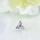 Tri-Prong Cluster with 1.5 mm Diamonds