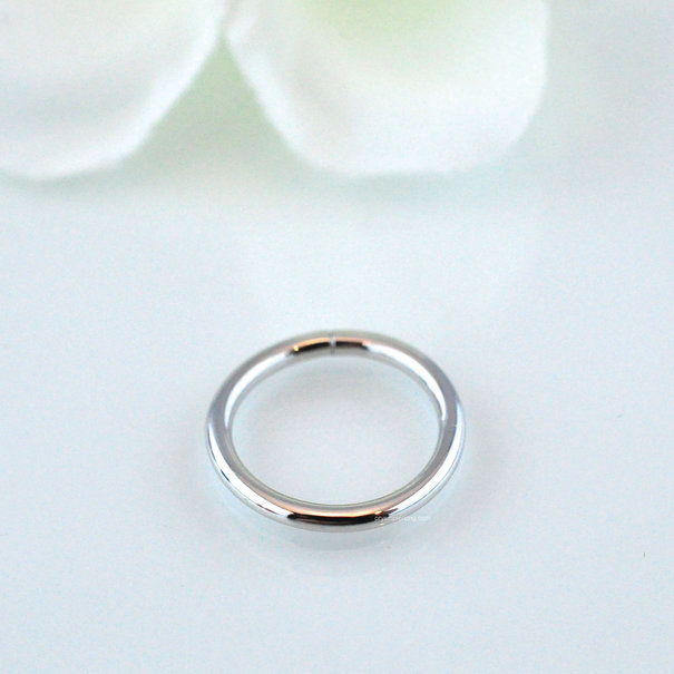 Prysm Body Jewelry Platinum Seam Ring