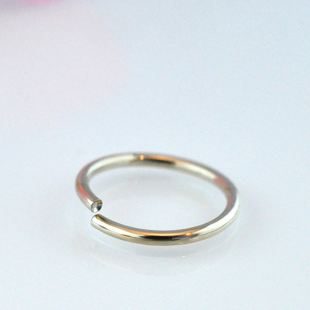 Prysm Body Jewelry Gold Seam Ring