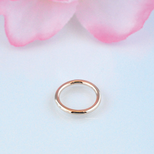 Prysm Body Jewelry Gold Seam Ring