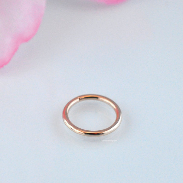 Prysm Body Jewelry Gold Seam Ring