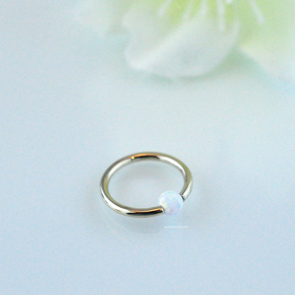 Prysm Body Jewelry Gold Captive Bead Ring