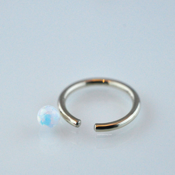 Prysm Body Jewelry Gold Captive Bead Ring