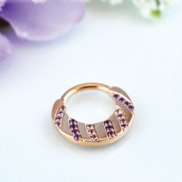 BVLA Madre with Dark and Light Amethyst