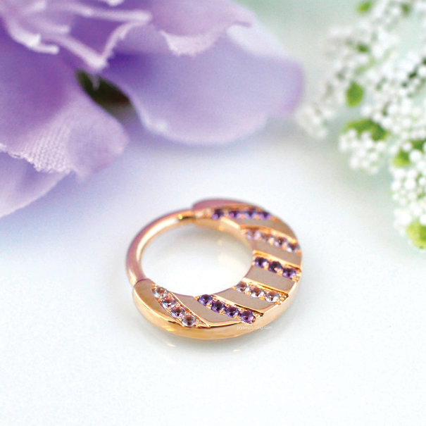 BVLA Madre with Dark and Light Amethyst