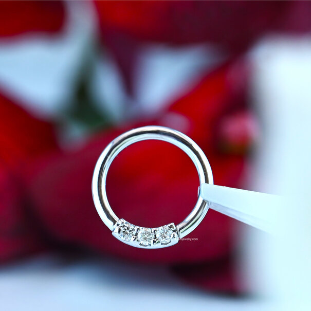 BVLA Blaze Ring with Diamond