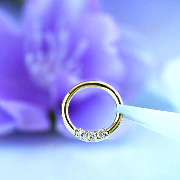 BVLA Blaze Ring with Diamond