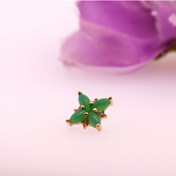 BVLA Mini Pleades with Chrysoprase | Diamond