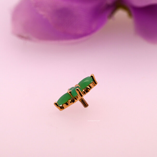 BVLA Mini Pleades with Chrysoprase | Diamond