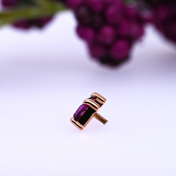 BVLA Irisa with Rhodolite