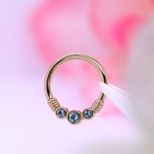 BVLA Faraway with Swiss Blue Topaz
