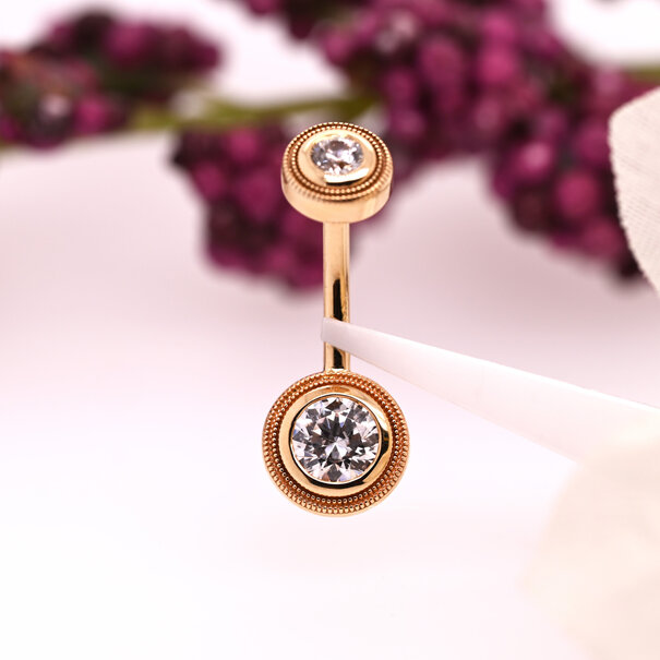 BVLA Aragon with  White Cubic Zirconia