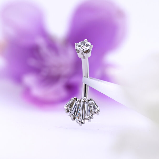 BVLA Oceane with White Cubic Zirconia