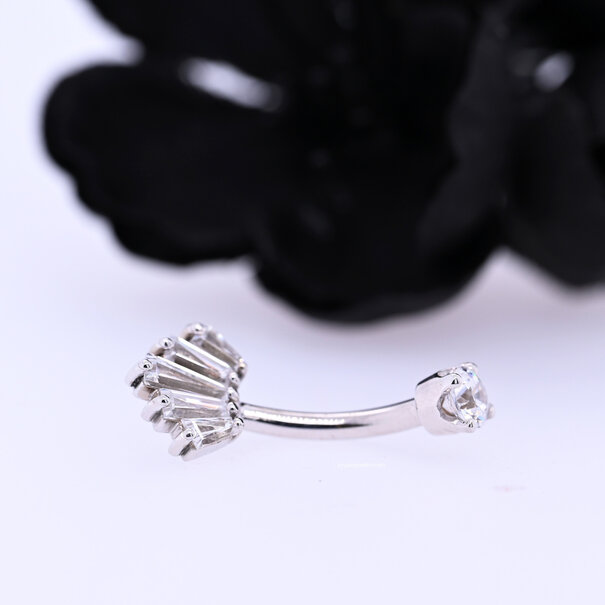 BVLA Oceane with White Cubic Zirconia