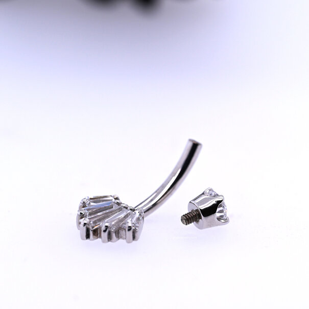 BVLA Oceane with White Cubic Zirconia